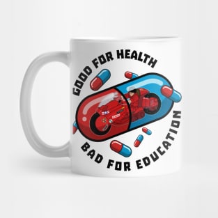 Akira pills - good for health bad for education Mug